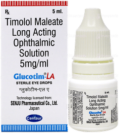 Glucotim La Eye Drops 5Ml